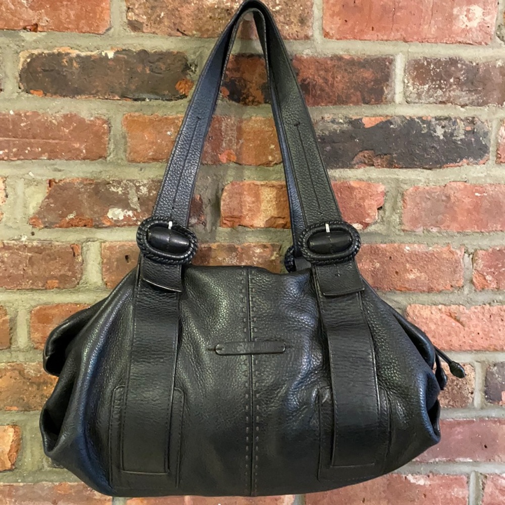 Cole Haan black leather bag